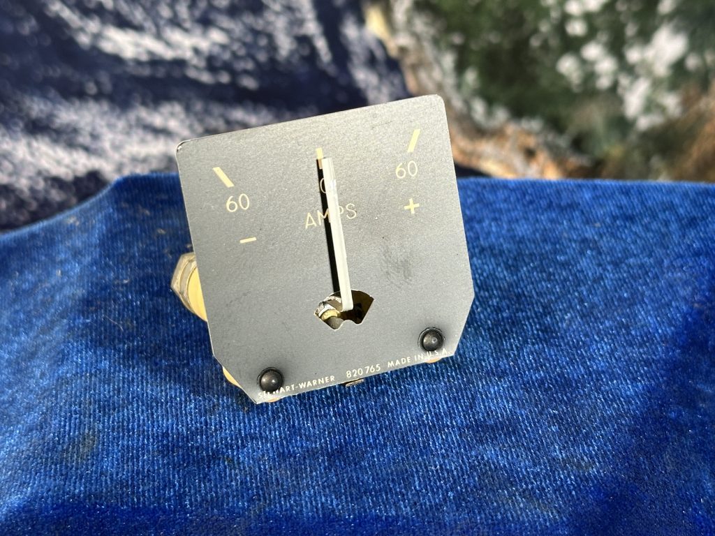 AMMETER -60 TO 60 amps (STEWART WARNER)
