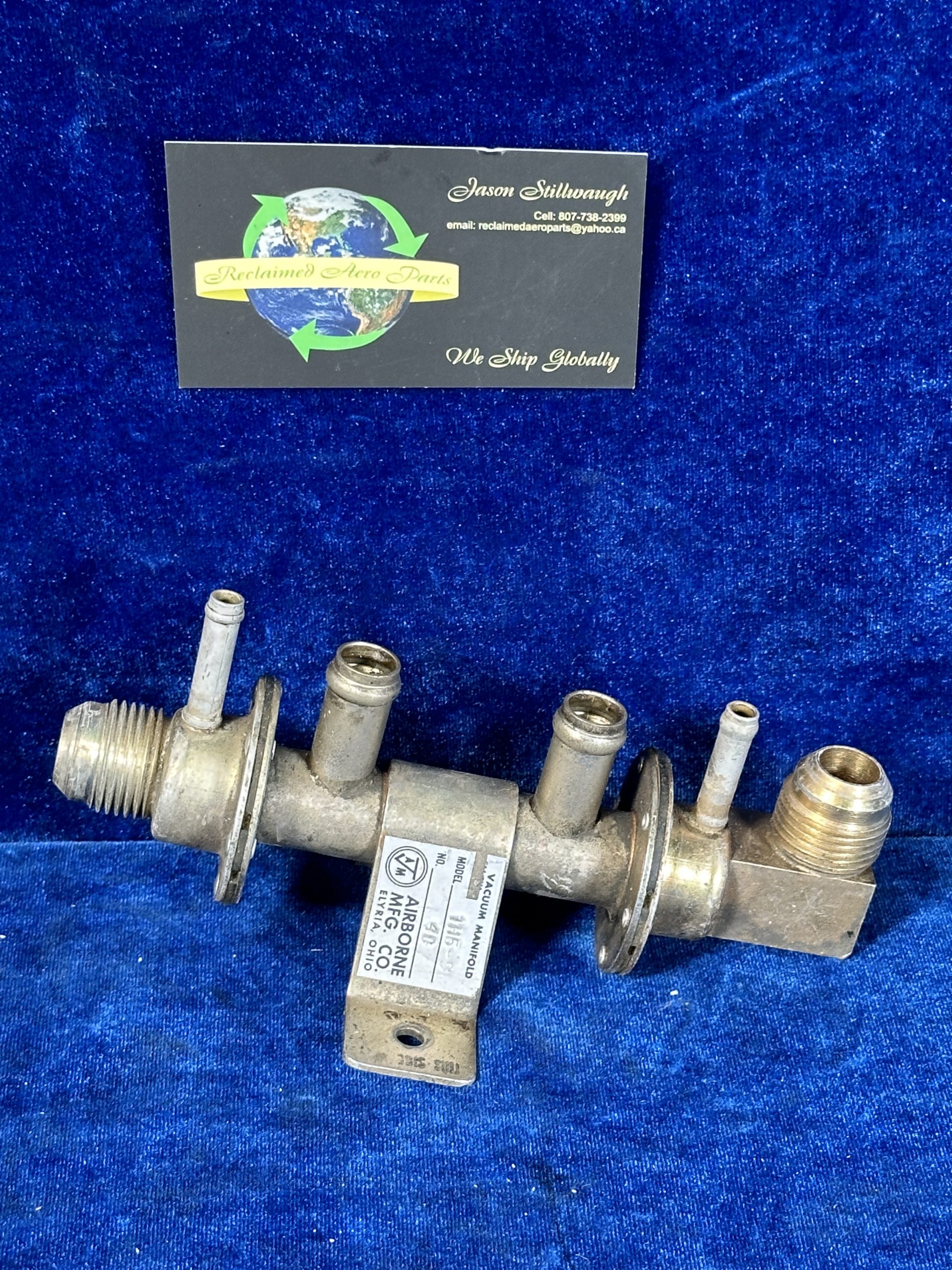 VACUUM MANIFOLD (AIRBORNE) REMOVED WORKING