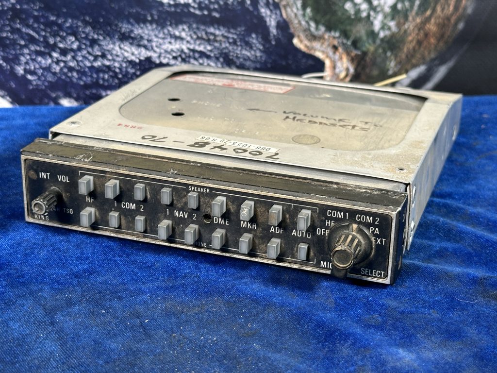 AUDIO PANEL (KING RADIO) 14-24volt