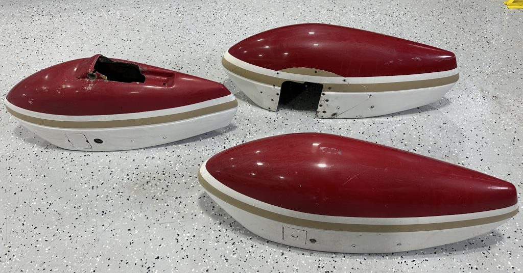 WHEEL FAIRINGS HD RH , LH AND MAIN