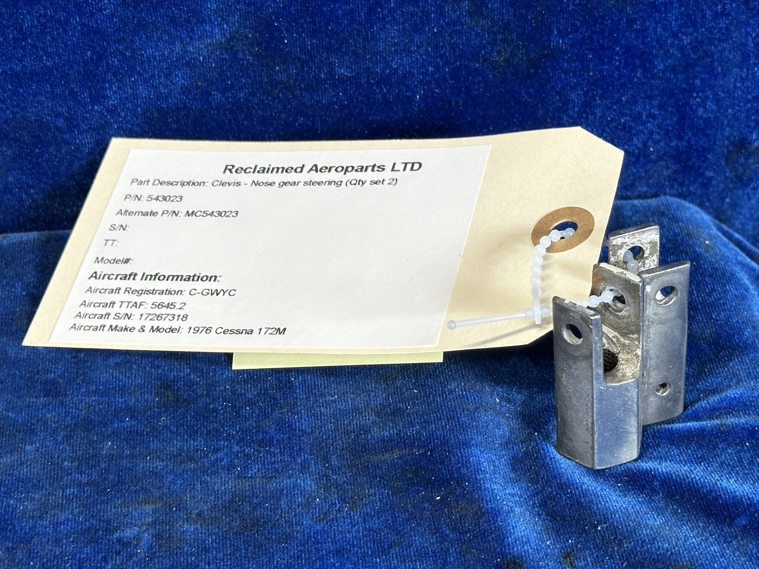 CLEVIS - NOSE GEAR STEERING ROD