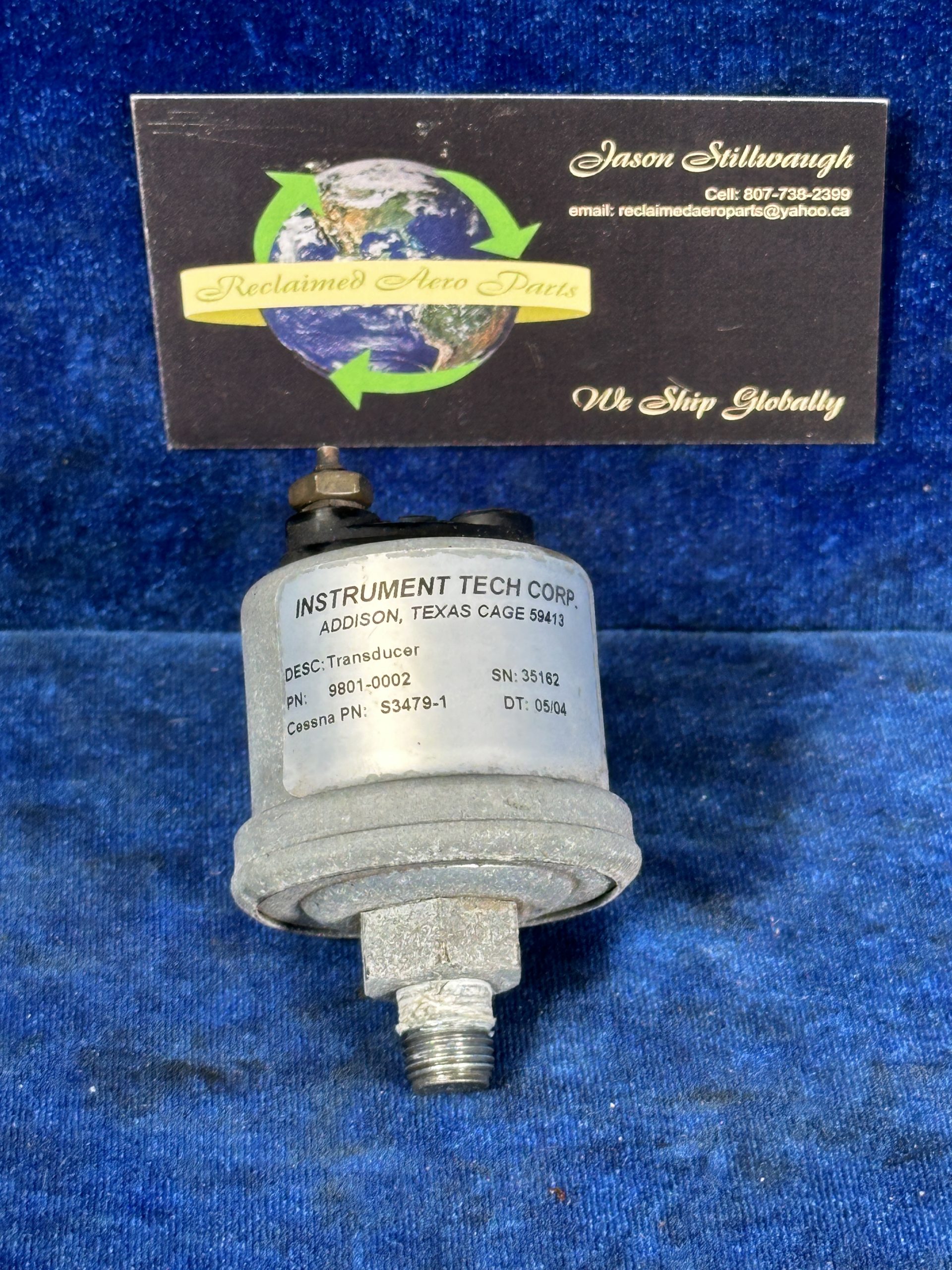 TRANSDUCER - OIL PRESSURE