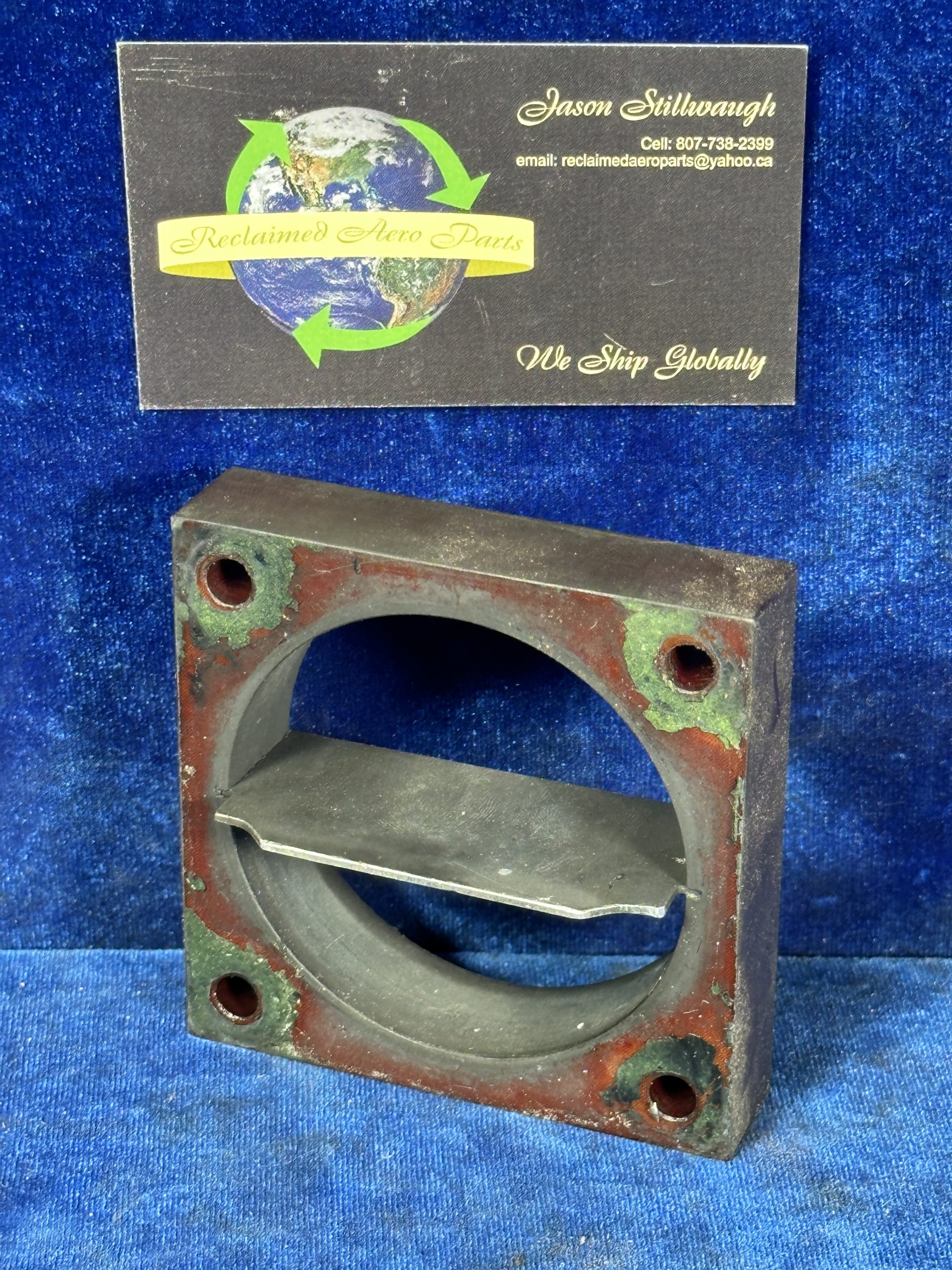 SPACER - CARB AIR INTAKE WITH AIR GUIDE