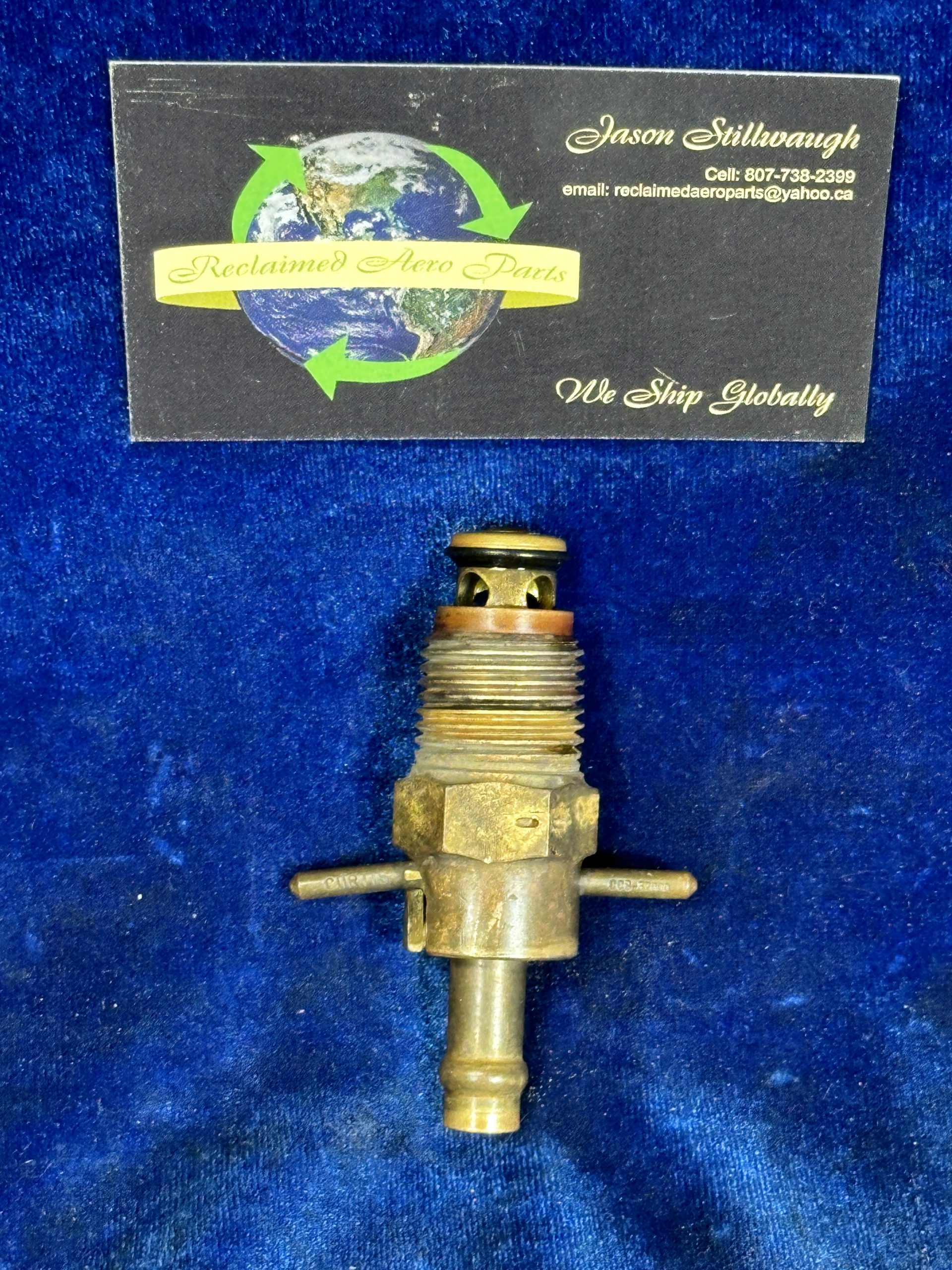 VALVE ASSY - OIL .5in NPT (CURTIS)