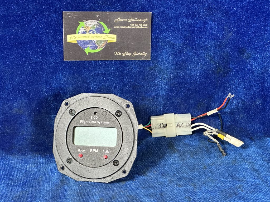 DIGITAL TACH & HOUR METER 9-28volt (FLIGHT DATA SYSTEMS)
