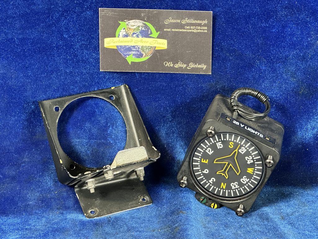 VERTICAL MAGNETIC COMPASS 24v LIGHTED (PRECISION AVIATION)
