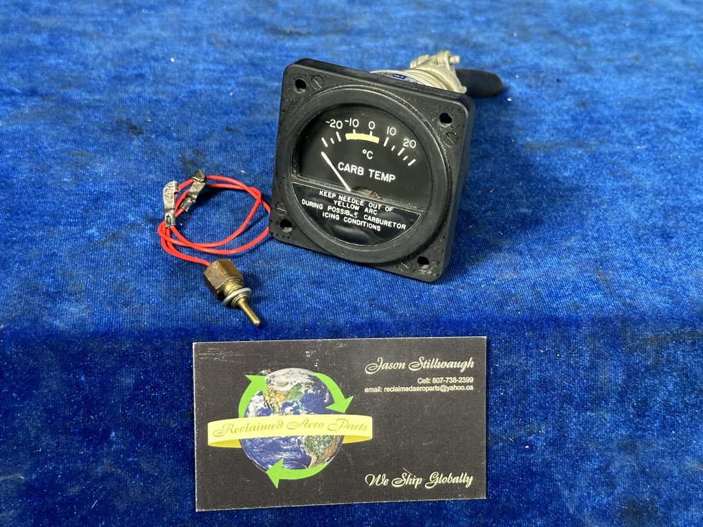 CARB AIR TEMP INDICATOR WITH PROBE (RC ALLEN)